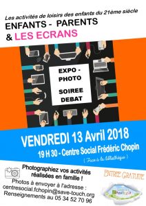 thumbnail of Affiche soirée écrans