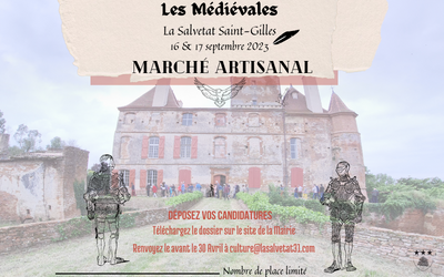 [Médiévales 2023] Participez au marché médiéval !