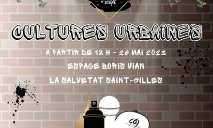 Les Cultures Urbaines seront à l’honneur le 26 mai 2023