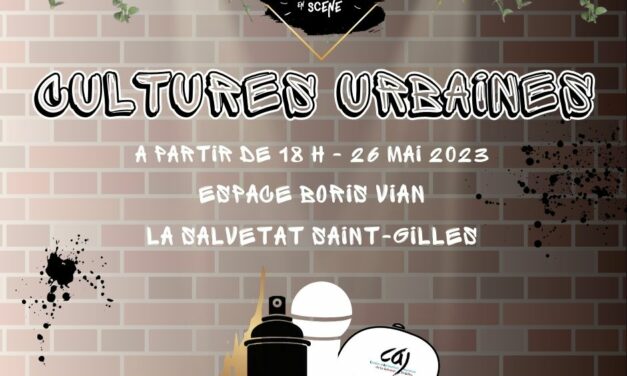 Les Cultures Urbaines seront à l’honneur le 26 mai 2023
