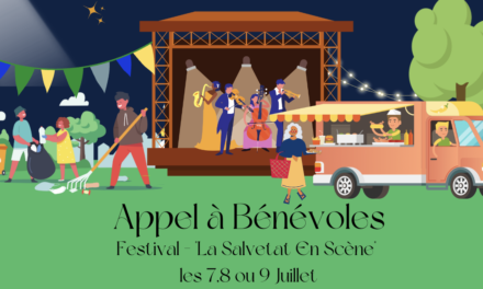 Appel à bénévoles pour le festival de musique “La Salvetat en Scène” !