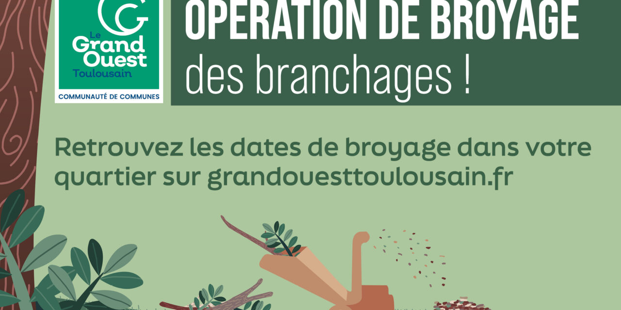 [Grand Ouest Toulousain] Campagne de broyage