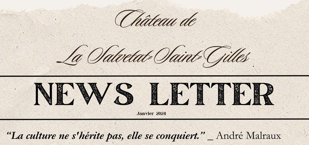 [NOUVEAU] NEWSLETTER CHÂTEAU