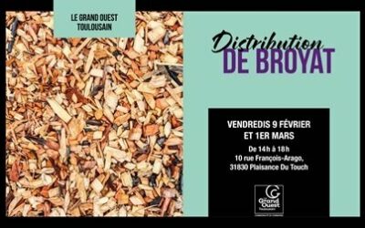 [Grand Ouest Toulousain] Distribution gratuite de broyat