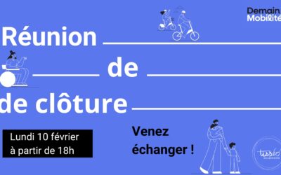 [Demain Mobilités !] Réunion de clôture le 10 février