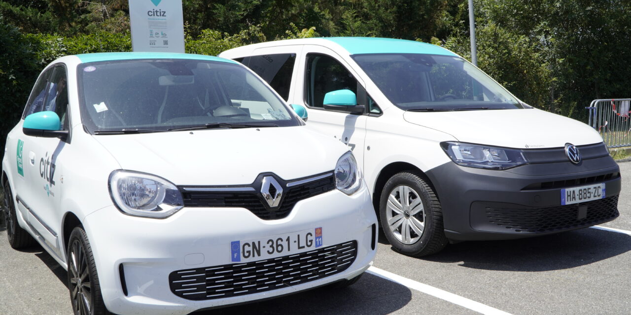 Inauguration d’une station d’autopartage Citiz à La Salvetat-Saint-Gilles