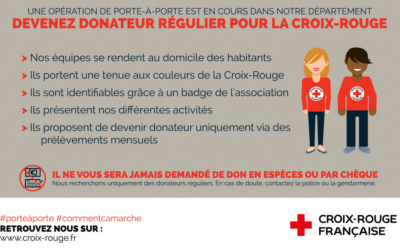 La Croix-Rouge française mène une campagne de sensibilisation à La Salvetat-Saint-Gilles