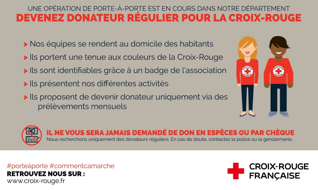 La Croix-Rouge française mène une campagne de sensibilisation à La Salvetat-Saint-Gilles