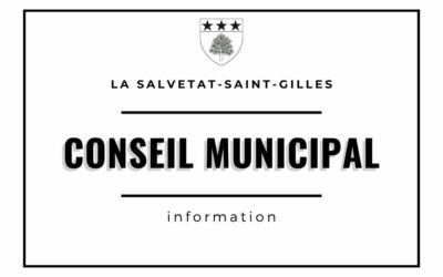 [CONSEIL MUNICIPAL] Prochain Conseil Municipal – 9 juillet